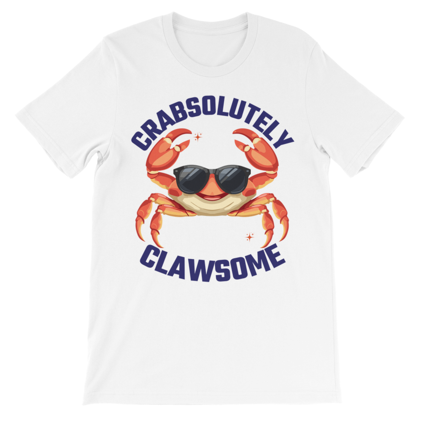 Kids Crab T-Shirt – Crabsolutely Clawsome Summer Tee