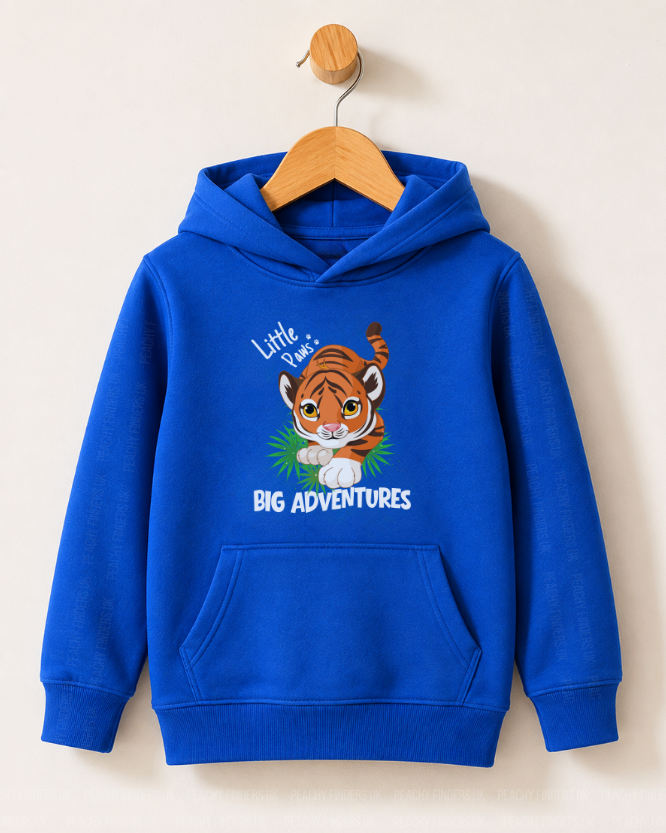 Kids Tiger Hoodie – Little Paws, Big Adventures