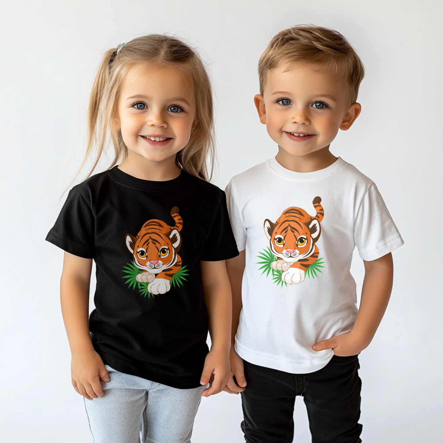 Kids Tiger Cub Printed T-shirt | 3 - 8 years