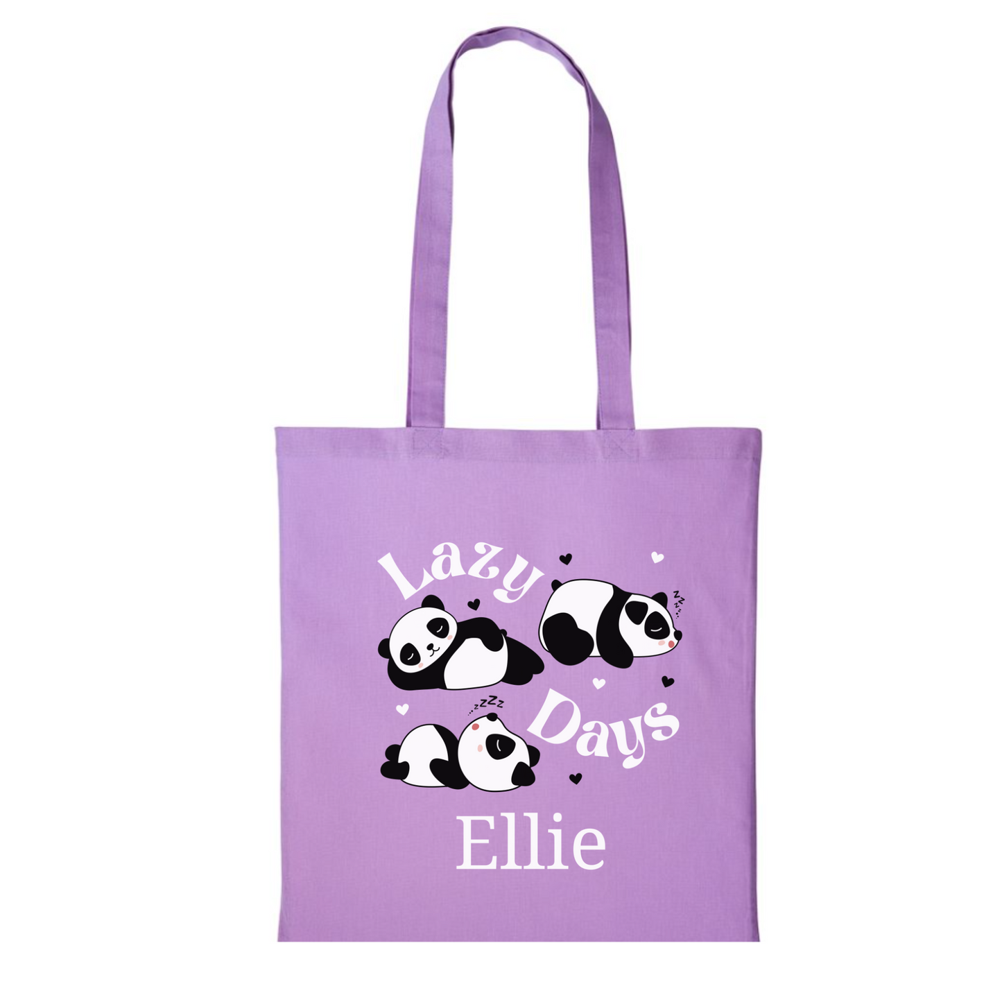 Lazy Days Panda Tote Bag