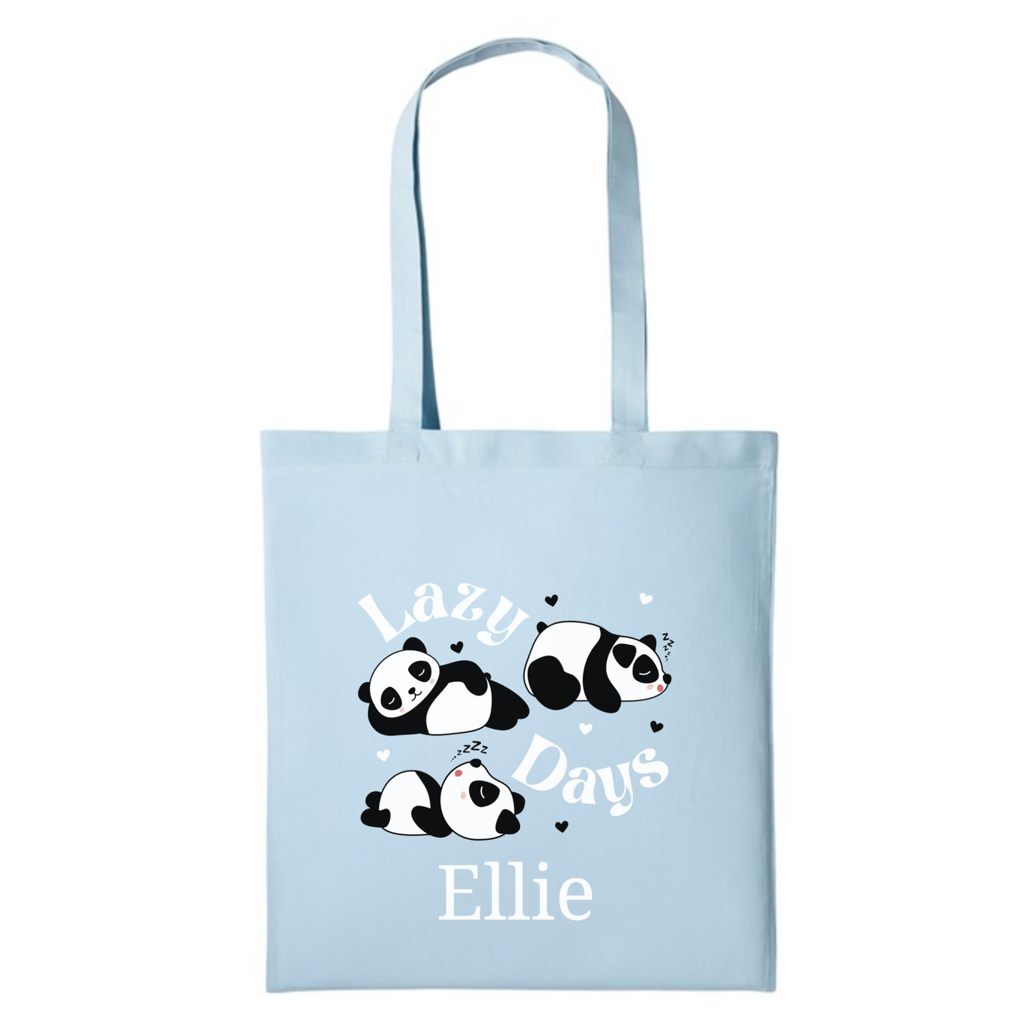 Lazy Days Panda Tote Bag