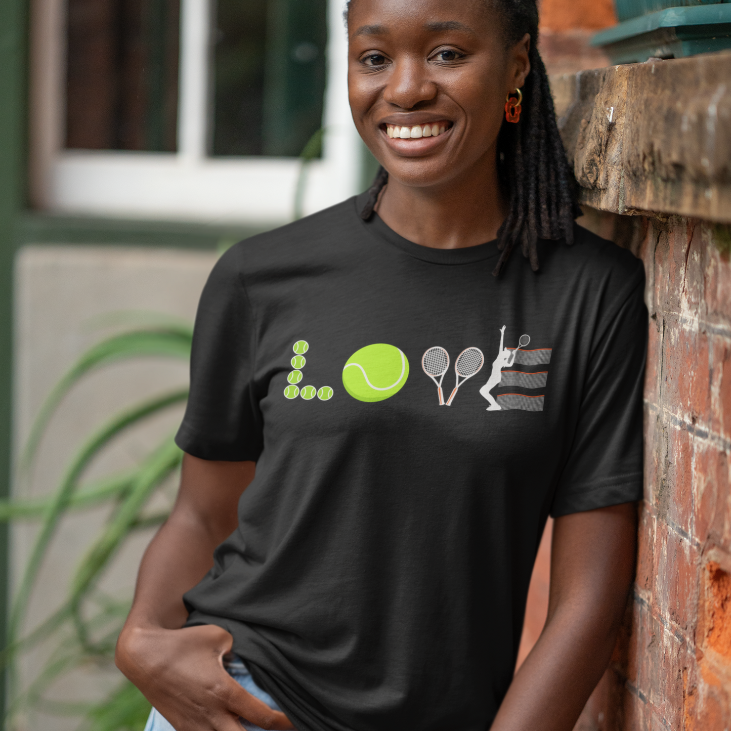 Love Tennis - Women's Printed T-shirt | Small - 4XL