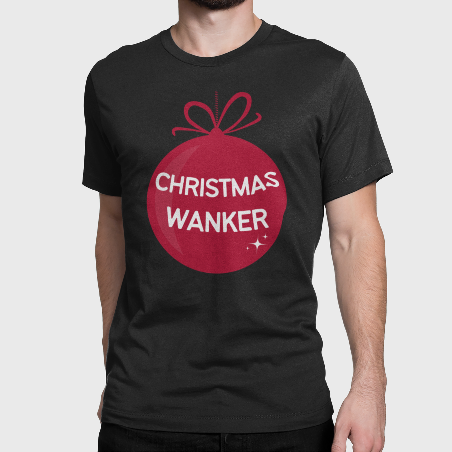 Christmas Wanker Funny Adult Christmas T-Shirt (S-4XL)