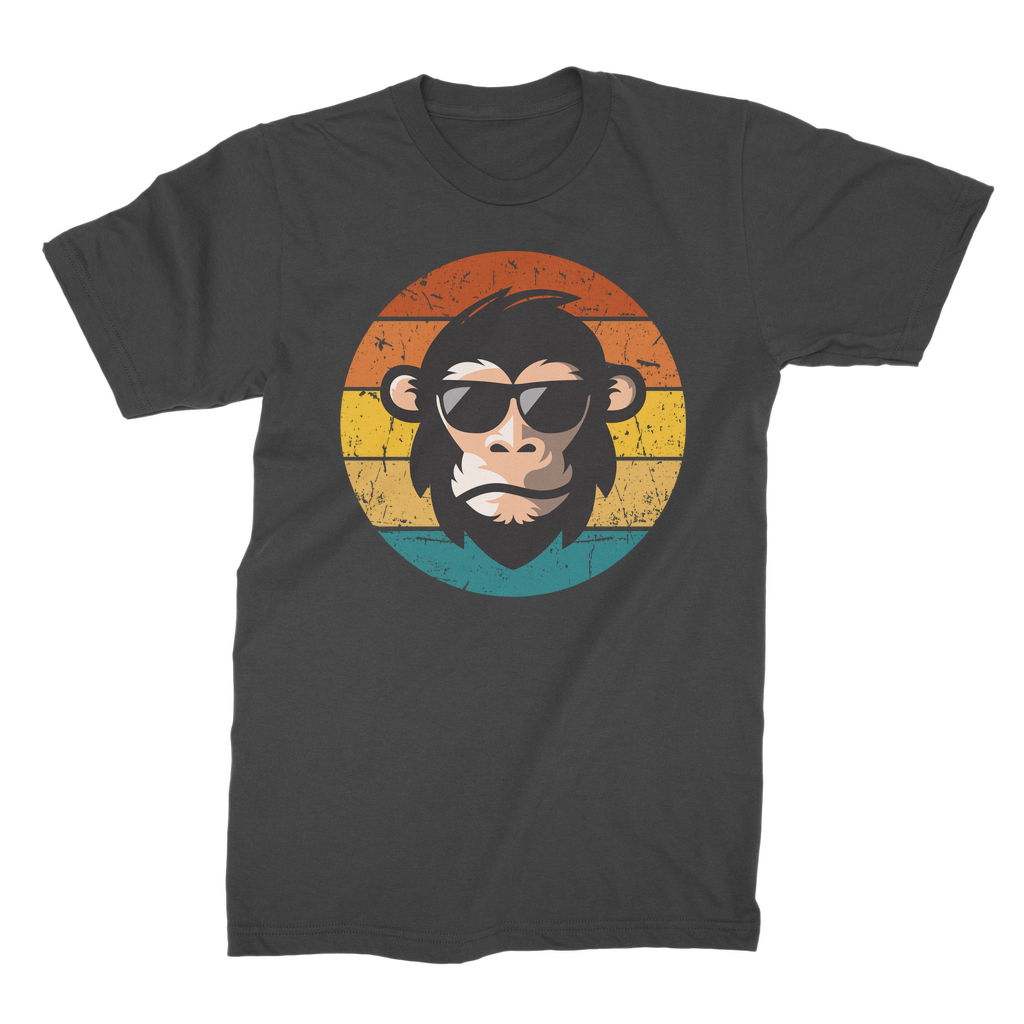 Men's Retro Cool Chimp Graphic T-Shirt (S-4XL)