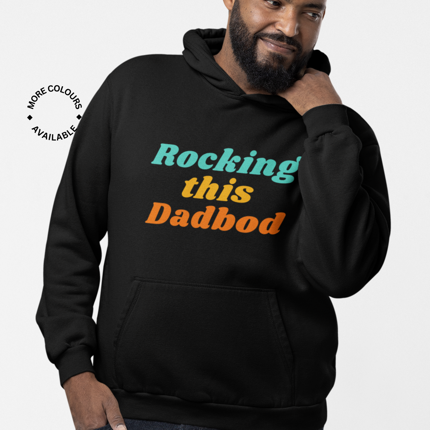 Rocking this Dadbod - Men's Hooded Sweatshirt