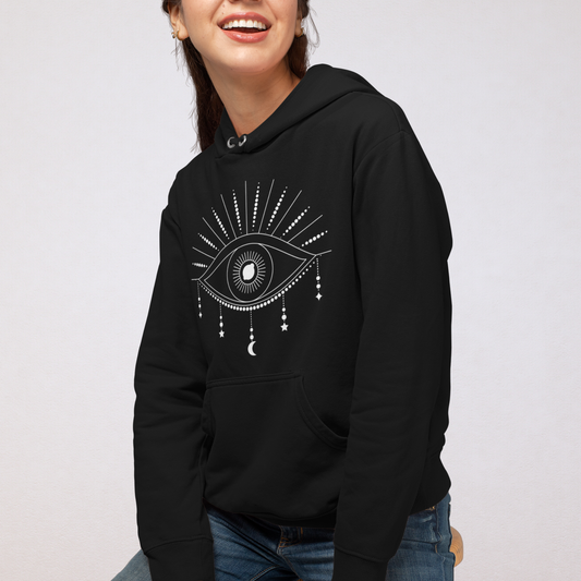 Women's 'Mystical Eye' Pullover Hoodie | S - 5XL