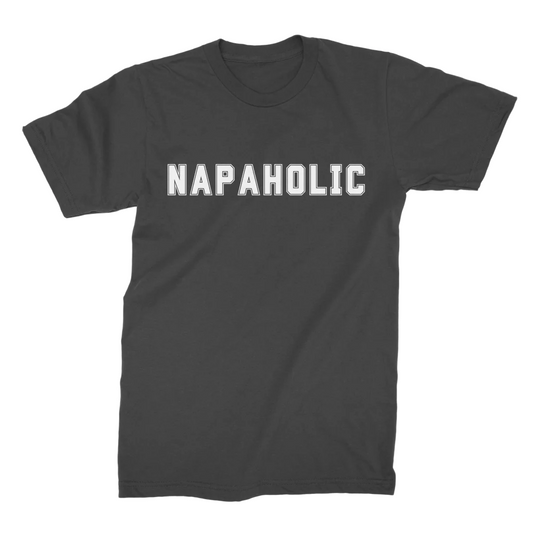 Adults "Nap-a-holic" T-shirt | Small - 4XL