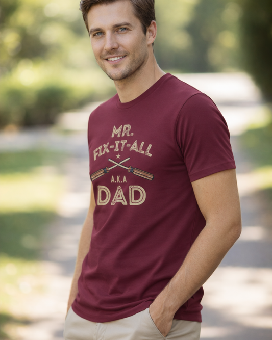 Mr. Fix-It-All A.K.A Dad T-Shirt - Funny Dad Gift (S-4XL)