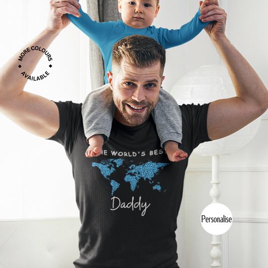 The World's Best Dad T-shirt | S - 2XL
