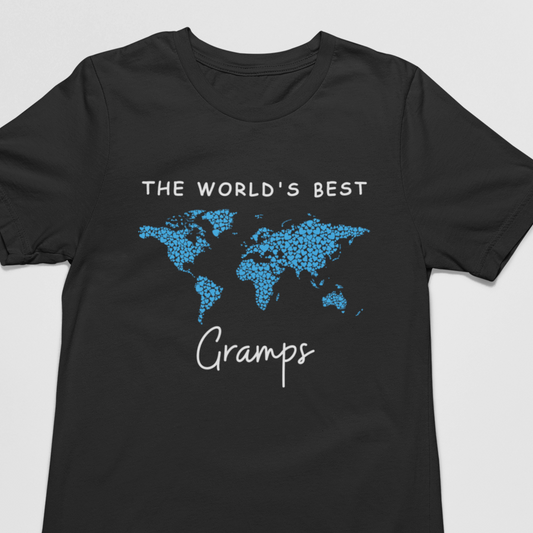 The World's Best Grandad T-shirt | S - 2XL