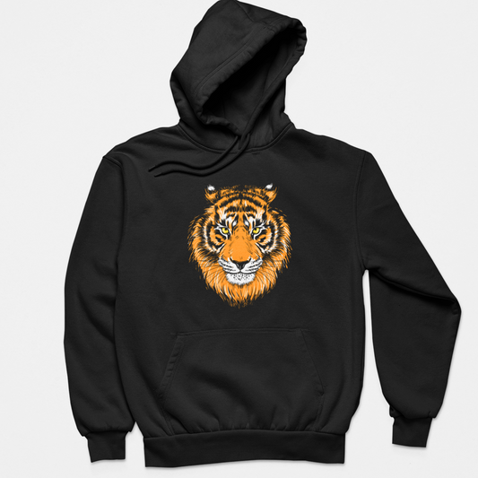 Men's Tiger Graphic Pullover Hoodie | XS - 5XL