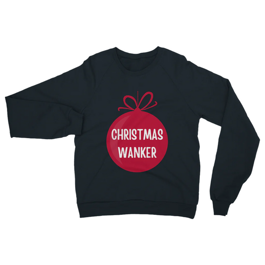 Unisex Adult's "Christmas Wanker" Funny Sweatshirt | S - 5XL