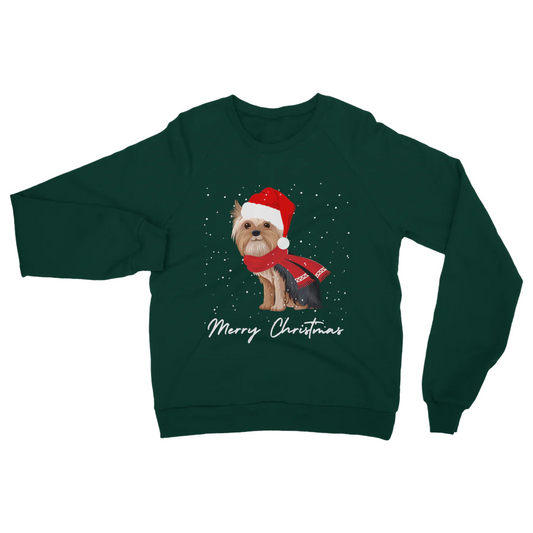 Christmas Yorkshire Terrier - Unisex Adults Xmas Sweatshirt