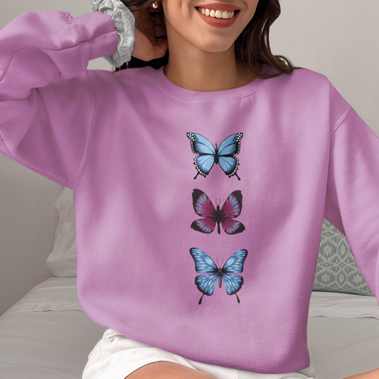 Butterfly Trio Women's Sweatshirt