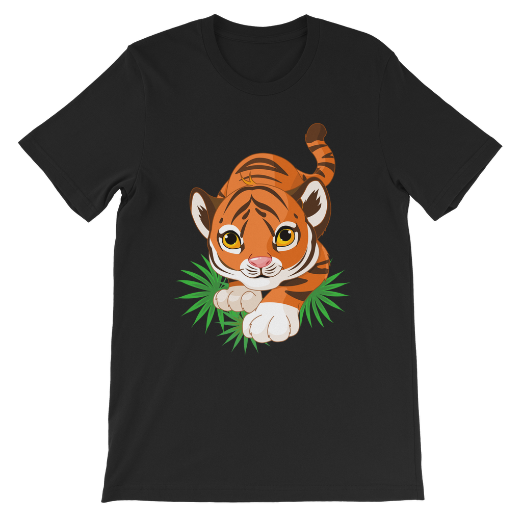 Cute Tiger Cub - Unisex Kids Printed T-shirt | 3 - 8 years