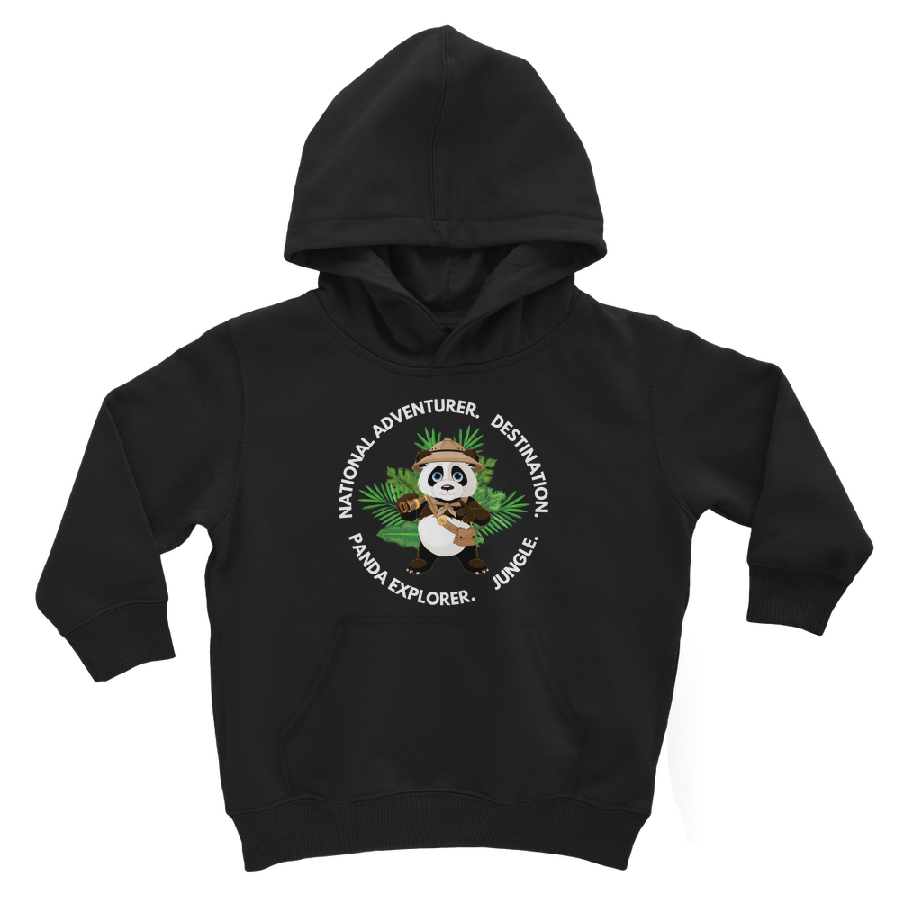 Panda Explorer - Kids Pullover Hoodie | Unisex Sizes