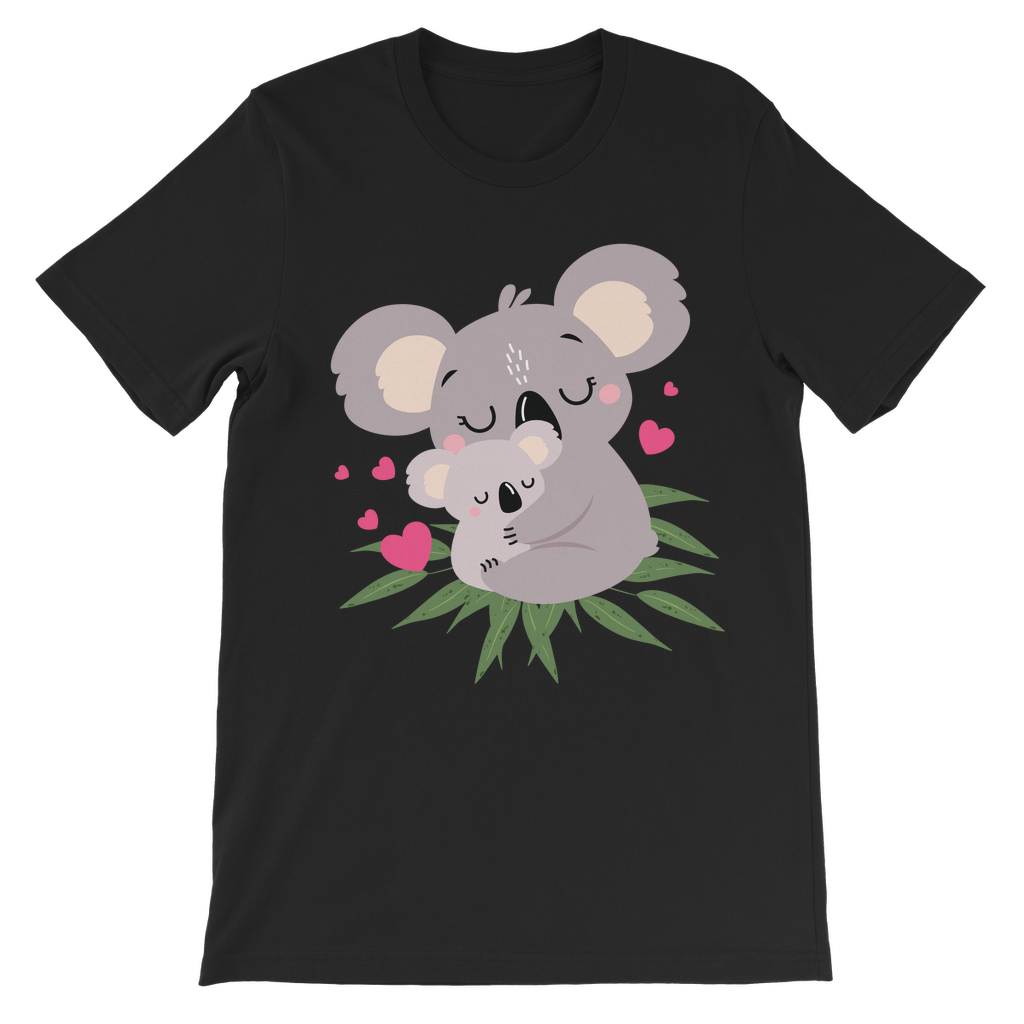 Koala gift for girls, printed t-shirt.