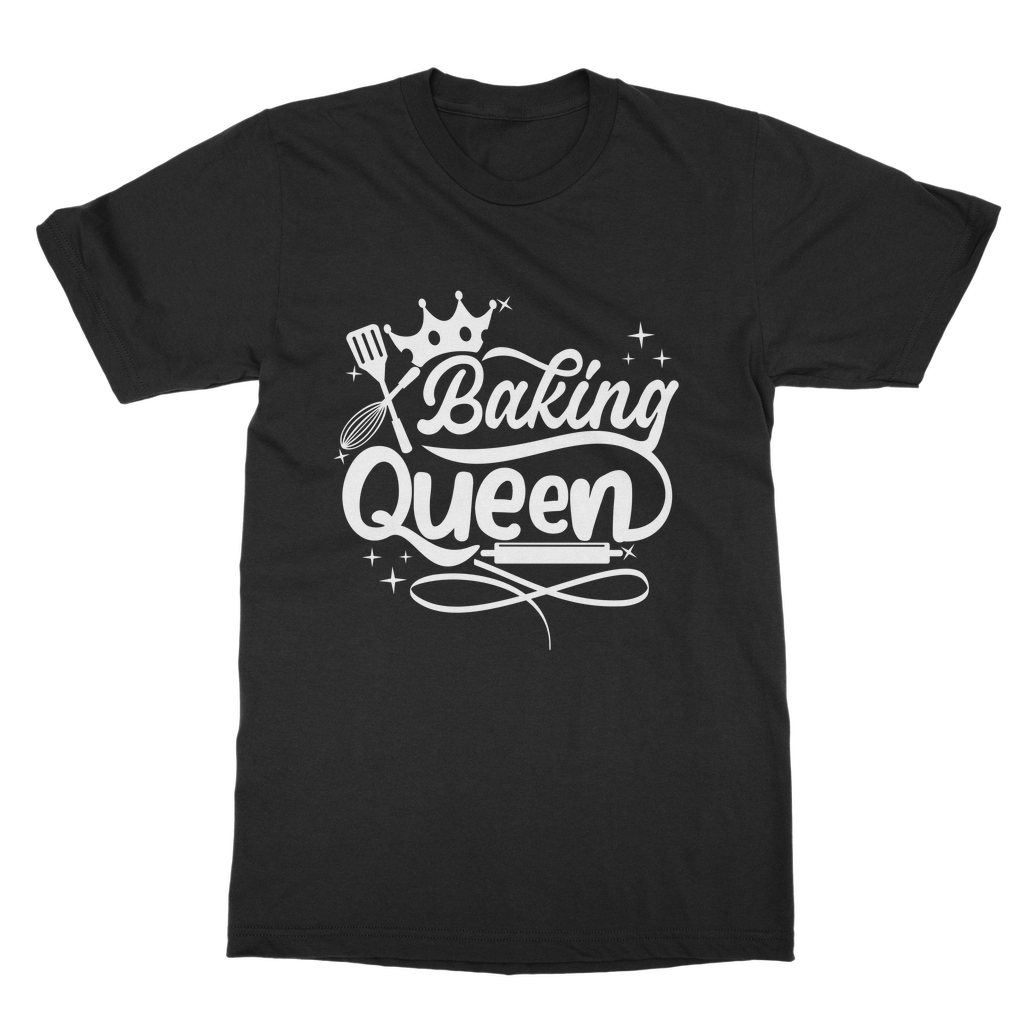 Women's Baking Queen Cotton T-shirt | S - 5XL