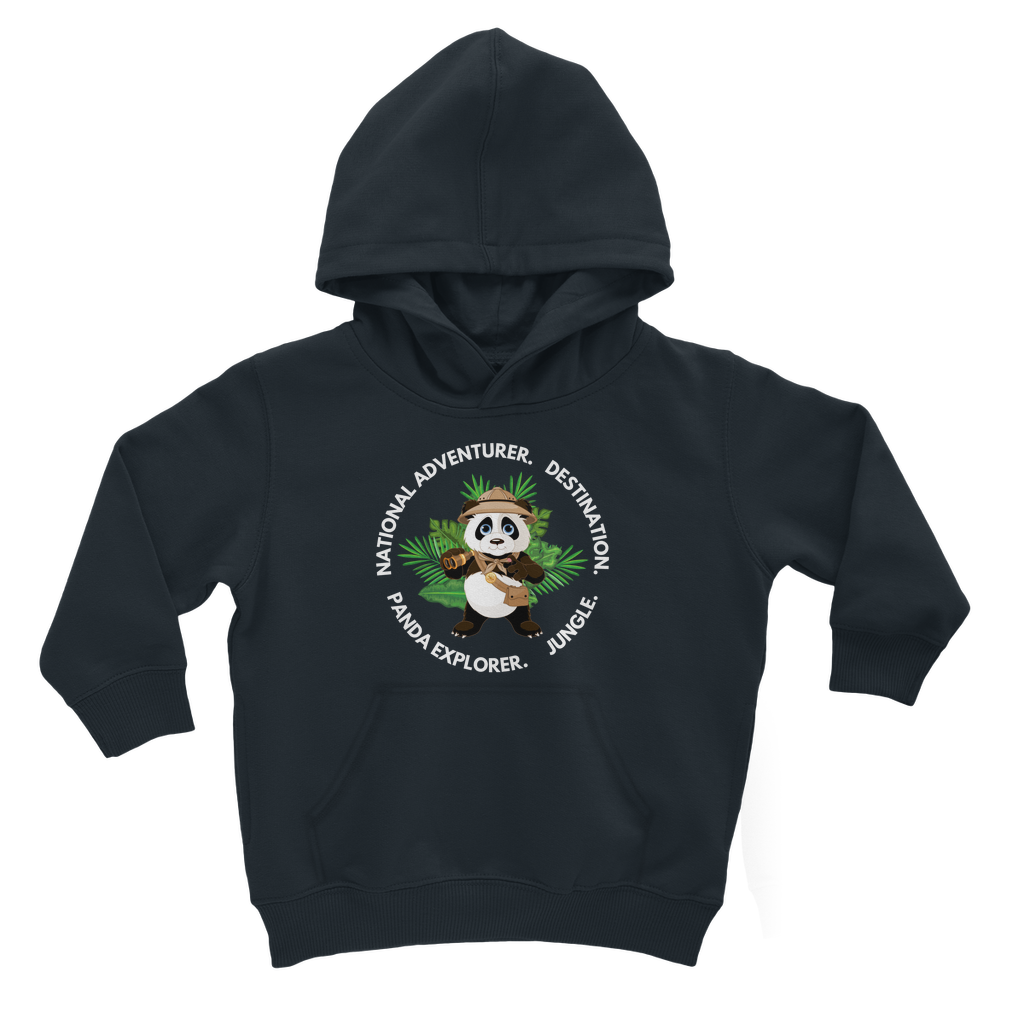 Panda Explorer - Kids Pullover Hoodie | Unisex Sizes