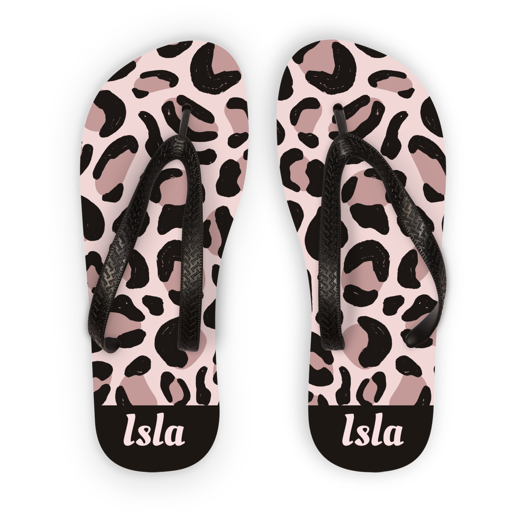 Leopard print 2024 flip flops uk