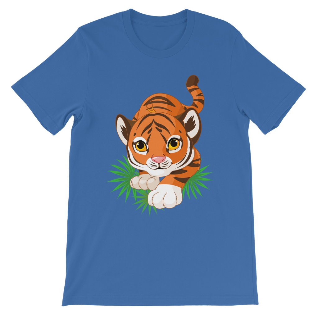 Cute Tiger Cub - Unisex Kids Printed T-shirt | 3 - 8 years