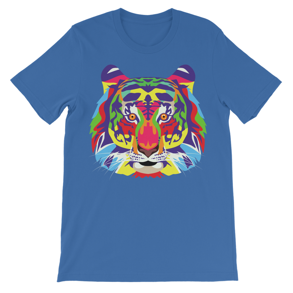 Kids Technicolour Tiger T-shirt | Unisex Sizes