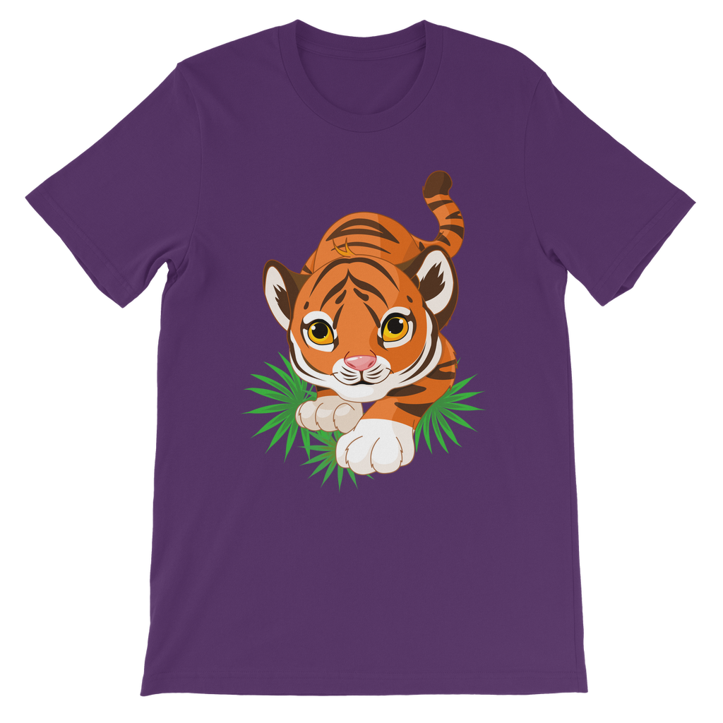 Cute Tiger Cub - Unisex Kids Printed T-shirt | 3 - 8 years