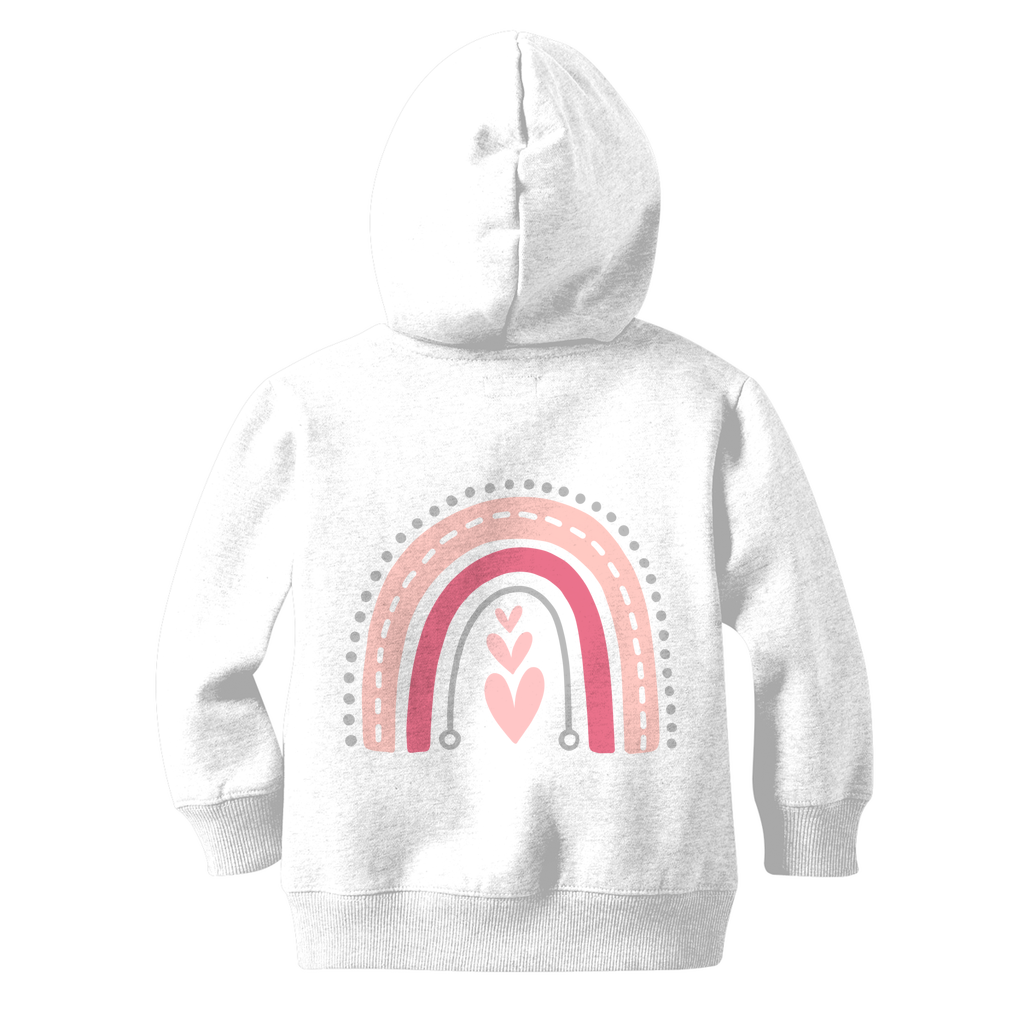 Girls Boho Rainbow Zip Hoodie | 3 - 13yrs