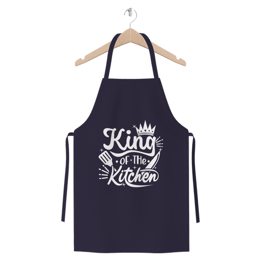 'King of the Kitchen' cotton twill kitchen apron.