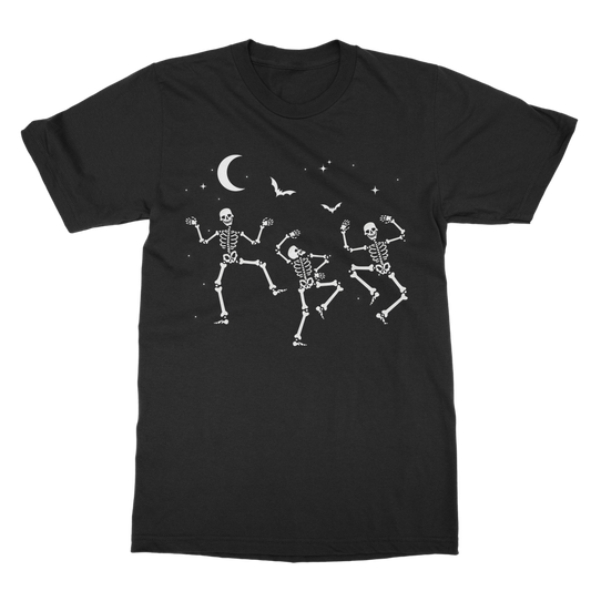 Adults Dancing Skeletons Halloween T-Shirt | Unisex Sizes