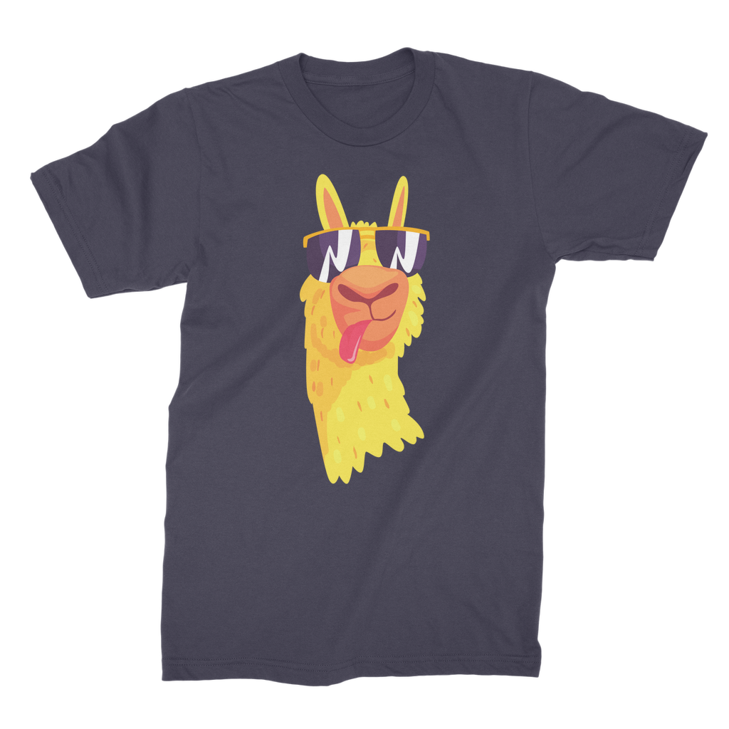 Men's 'Cool Llama' Premium Cotton T-shirt | 3 colours