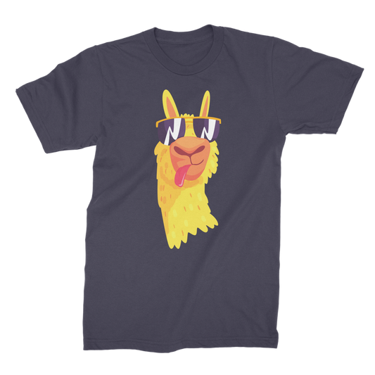 Men's 'Cool Llama' Premium Cotton T-shirt | 3 colours