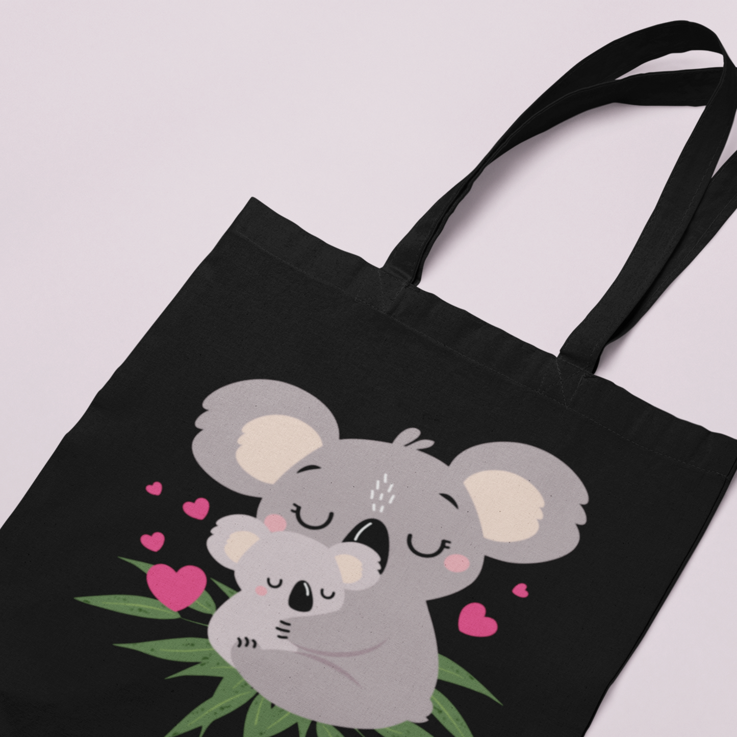 Mum & Baby Koala Printed Tote Bag