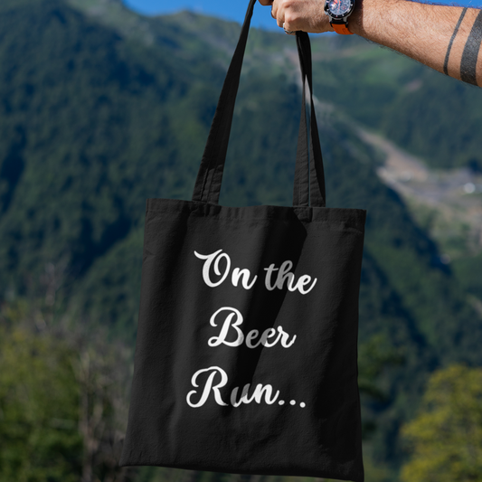 On the Beer Run... Tote Bag