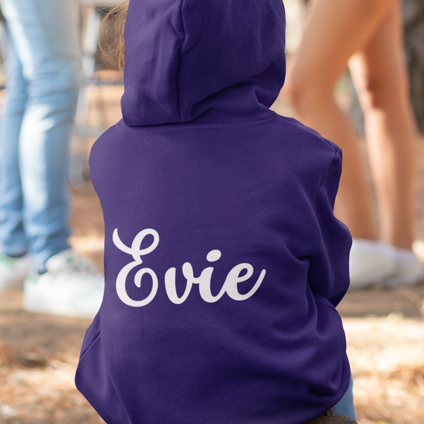 Girls Personalised Pretty Ballerina Hoodie | 3 - 13 years