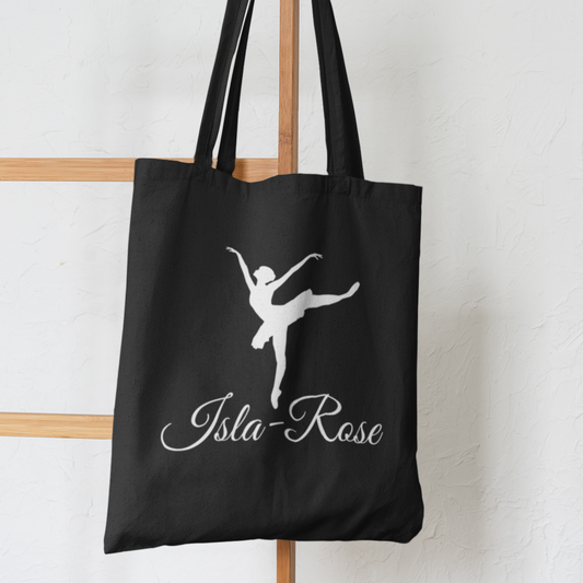 Personalised Ballet Tote Bag | 2 Colours