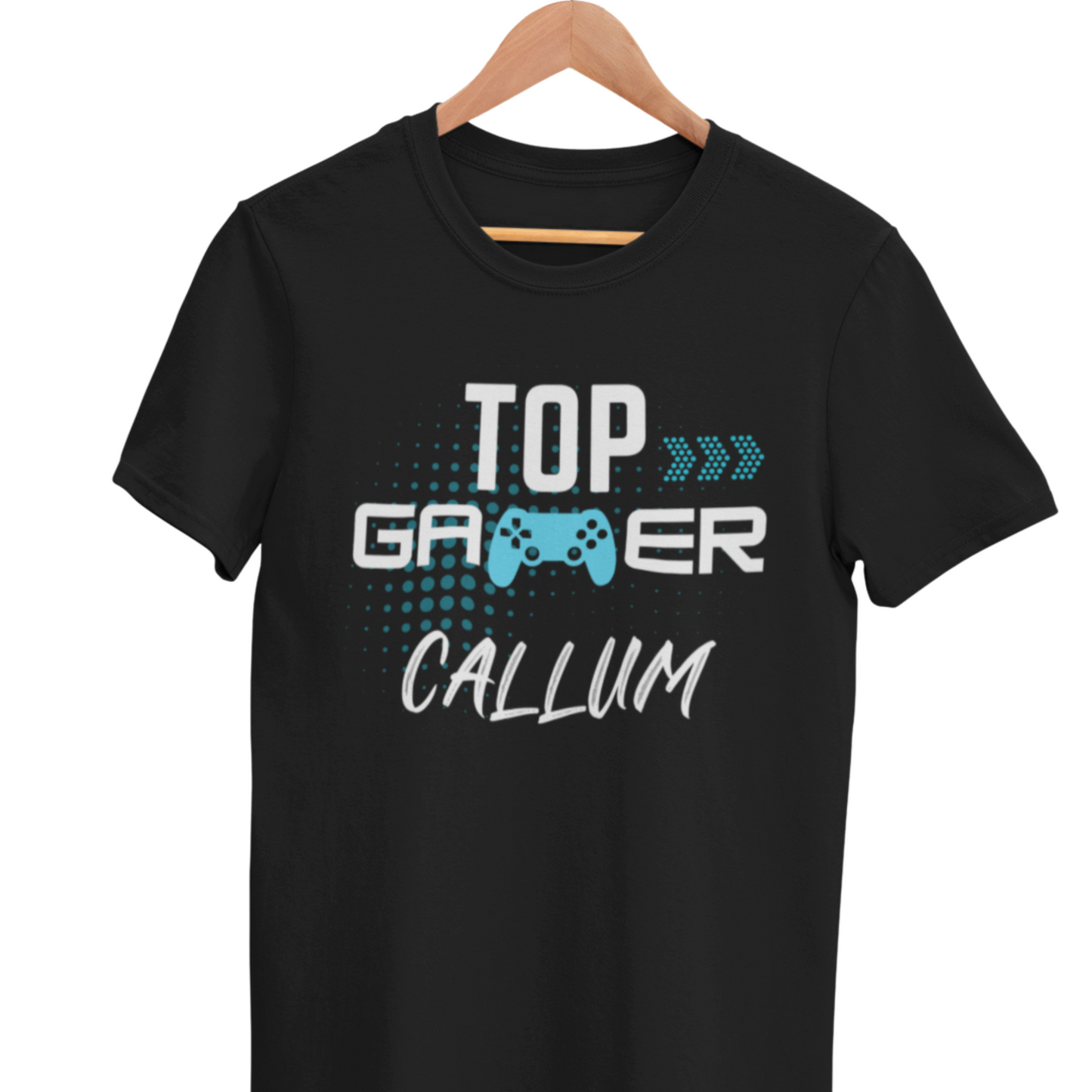 Boys Personalised 'Top Gamer' T-shirt | 5 - 13 yrs