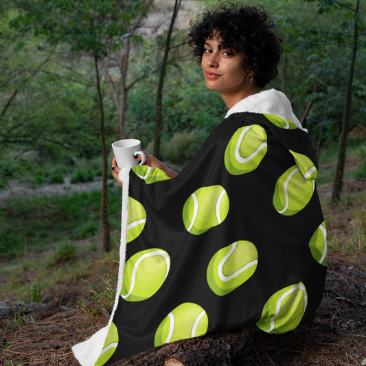 Tennis Premium Hooded Blanket | 2 sizes