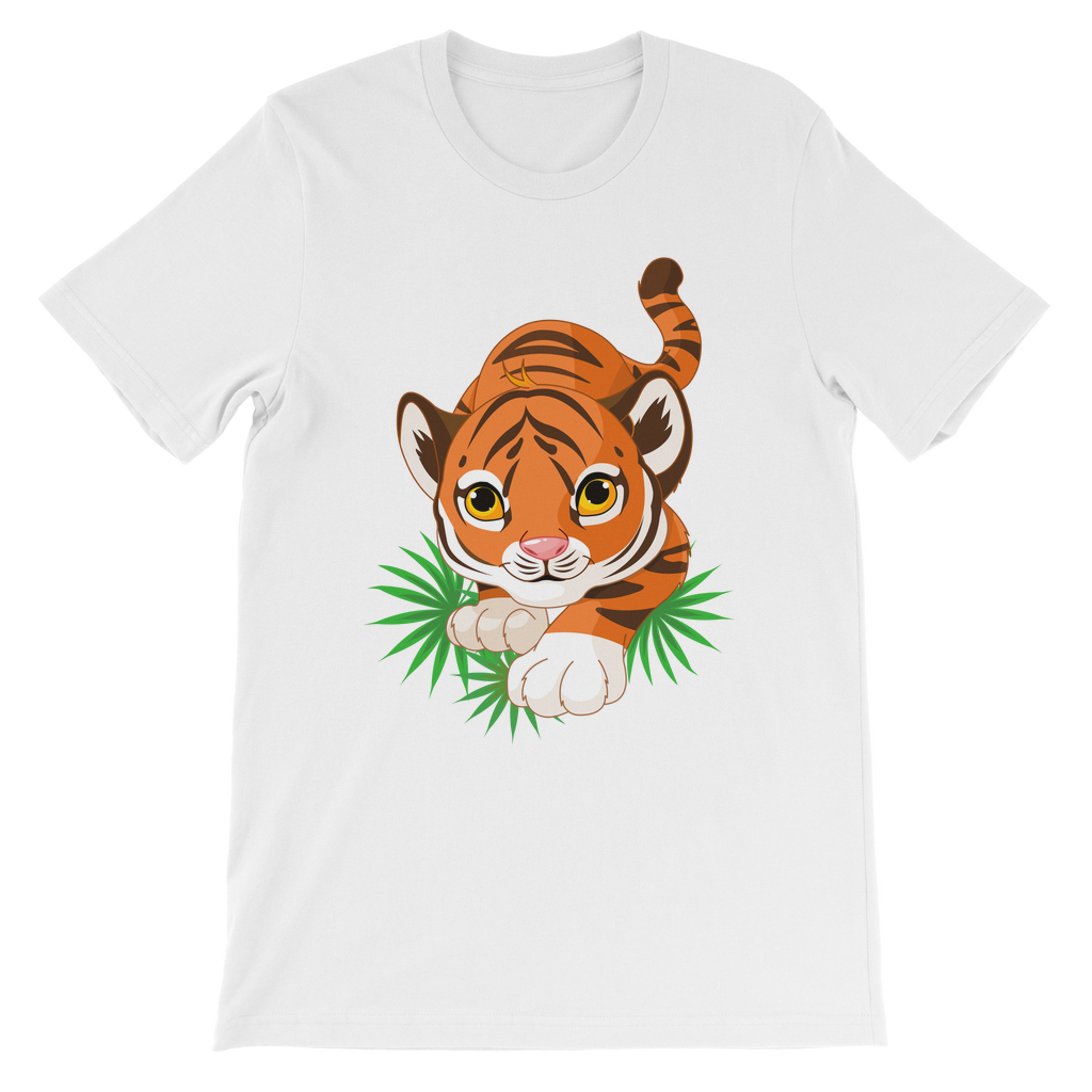 Cute Tiger Cub - Unisex Kids Printed T-shirt | 3 - 8 years