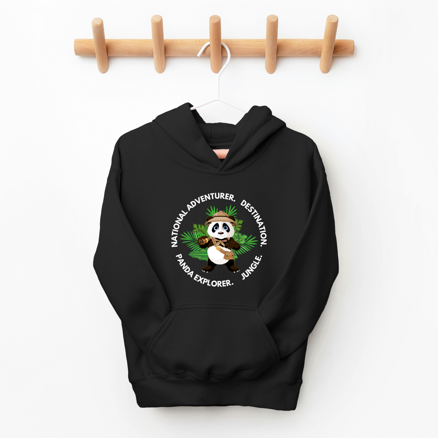 Kids Panda Explorer Hoodie