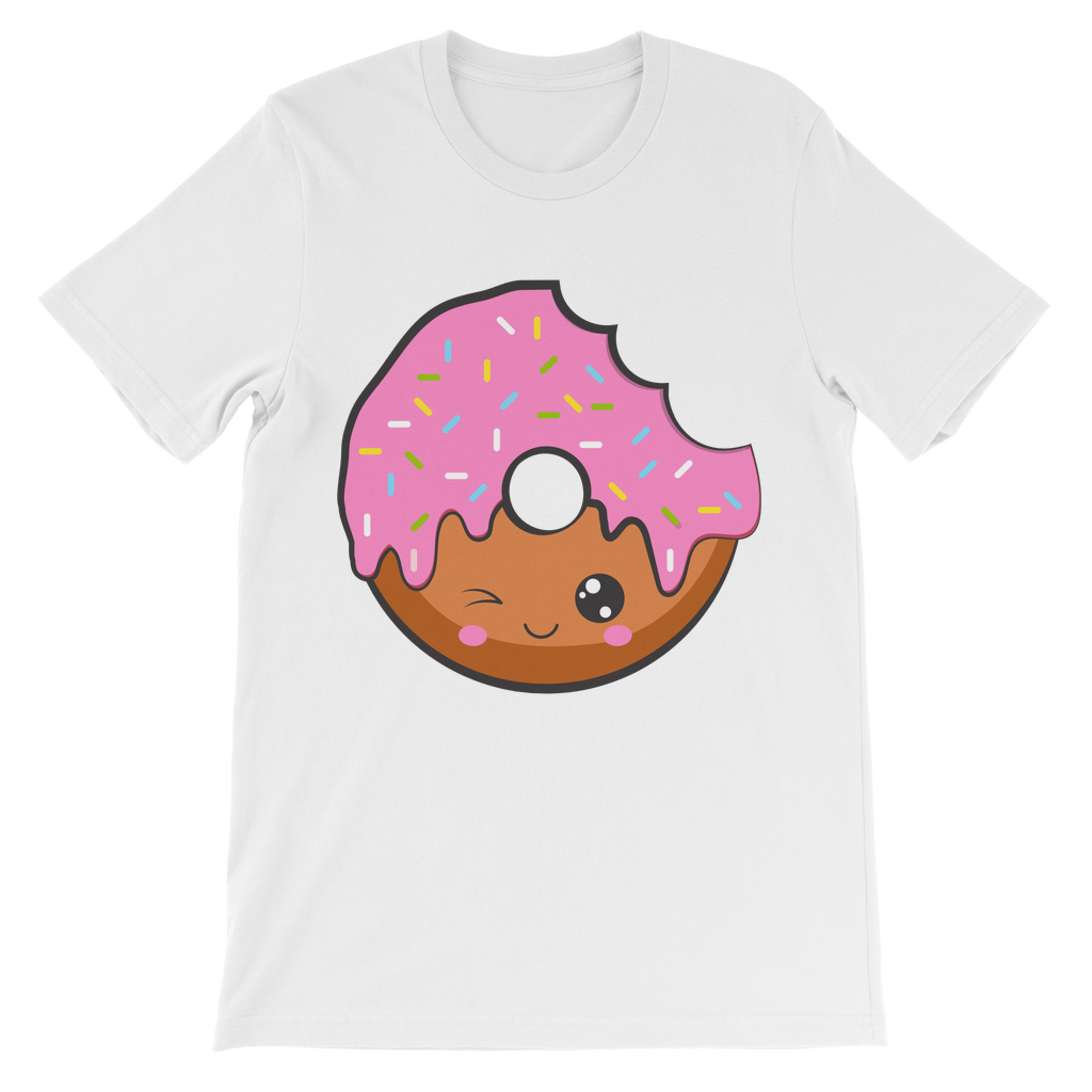 Girls Cute Kawaii Donut T-shirt  | 3 - 13 years