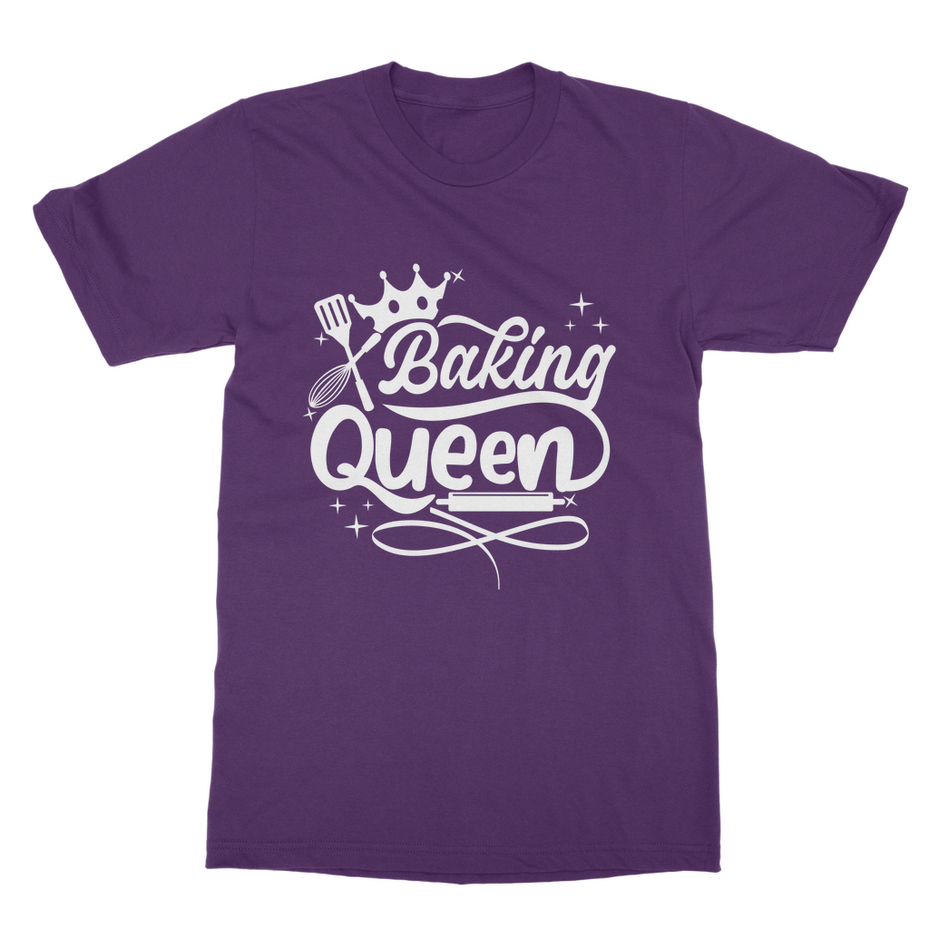 Women's Baking Queen Cotton T-shirt | S - 5XL