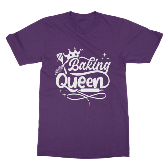 Women's Baking Queen Cotton T-shirt | S - 5XL
