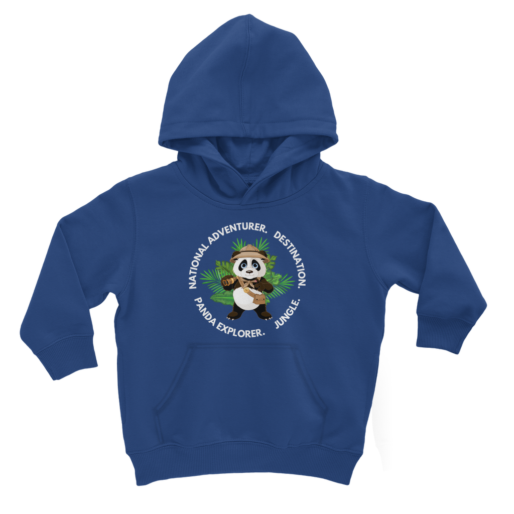 Panda Explorer - Kids Pullover Hoodie | Unisex Sizes