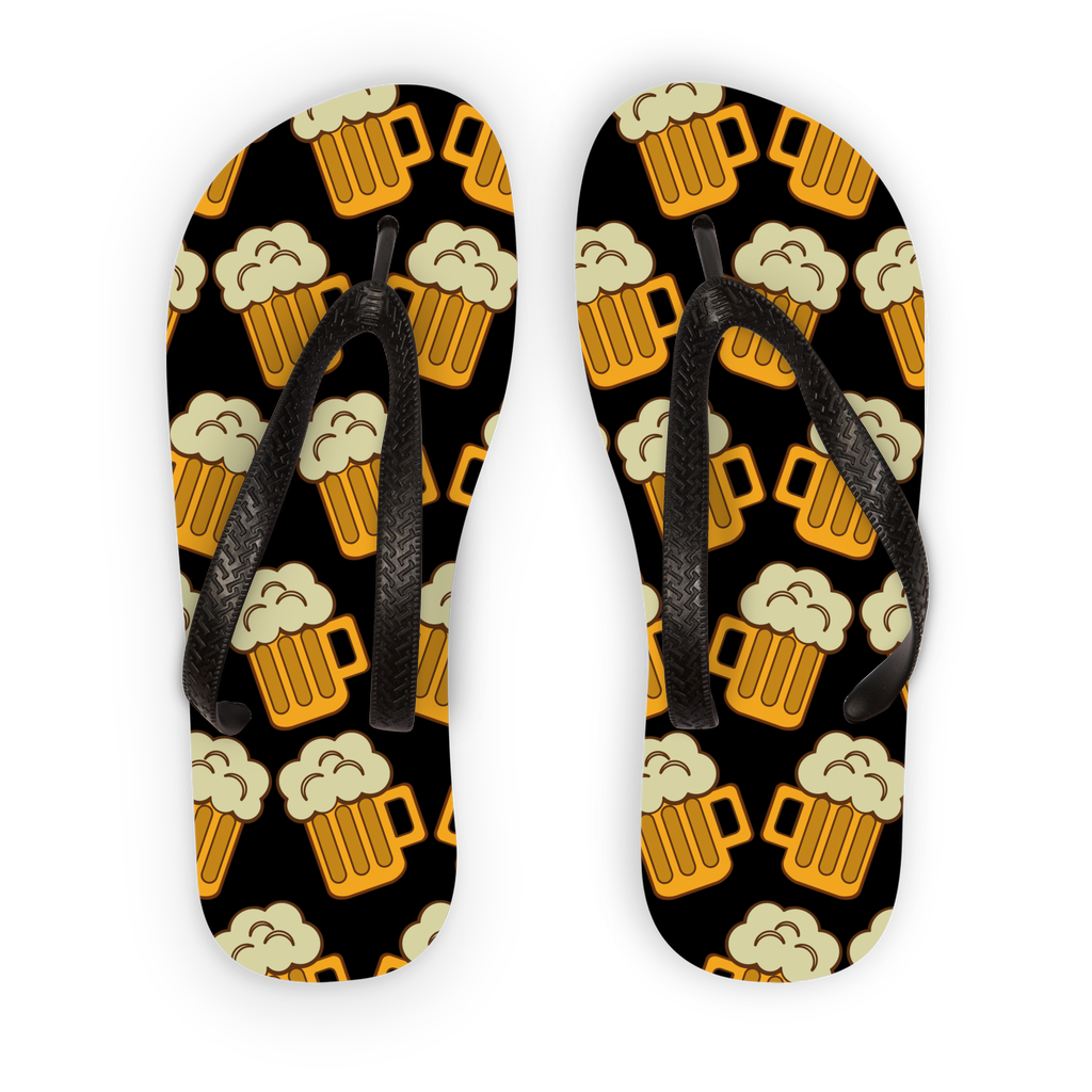 Adults Beer Flip Flops