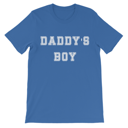 Matching Daddy & Daddy's Boy College-Style T-shirts