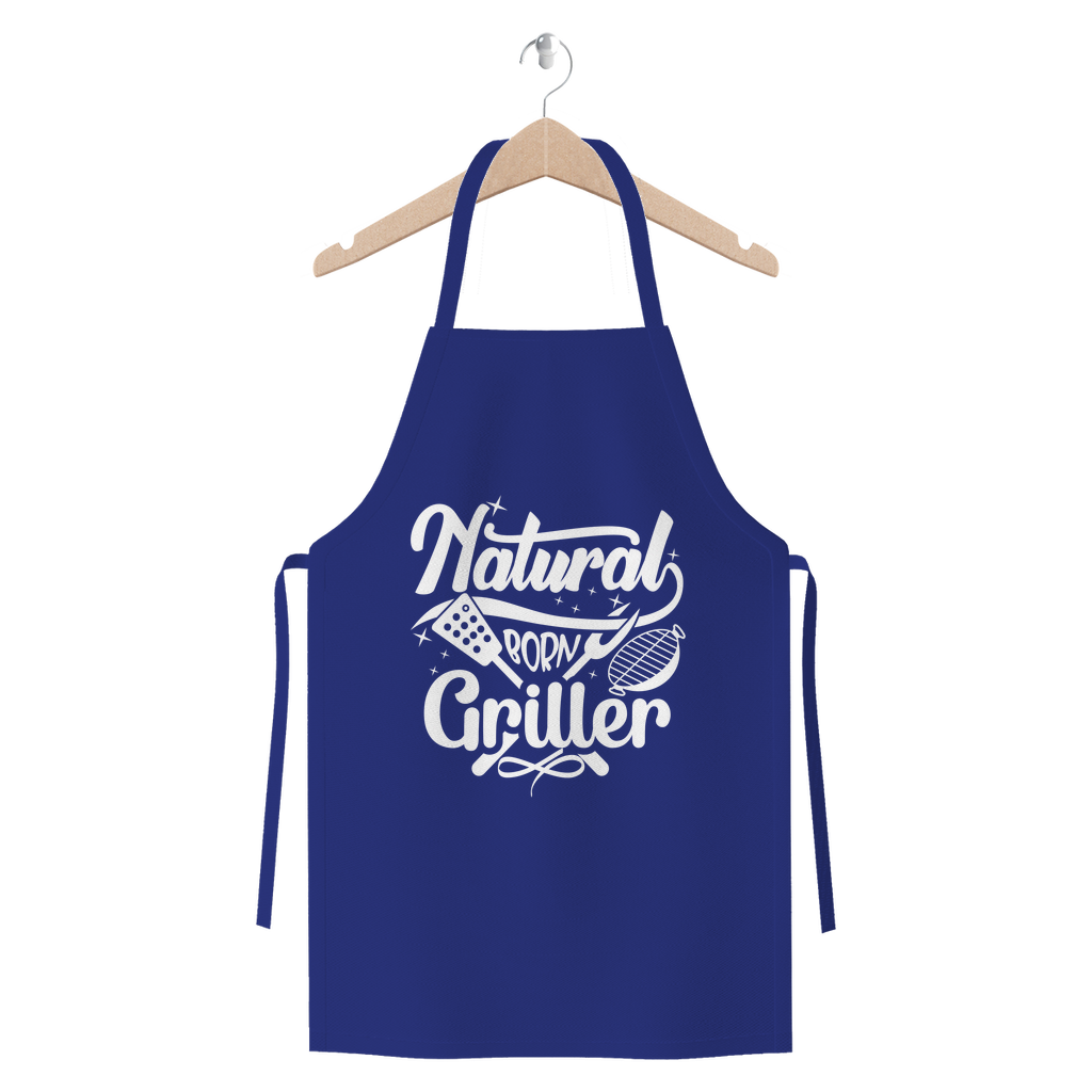 Natural Born Griller | Premium Cotton Twill Apron