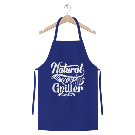Natural Born Griller | Premium Cotton Twill Apron