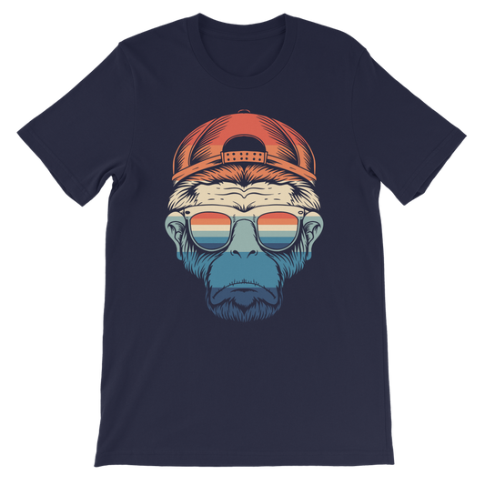 Retro Chimpanzee - Kids Printed T-shirt | 3 - 13 years