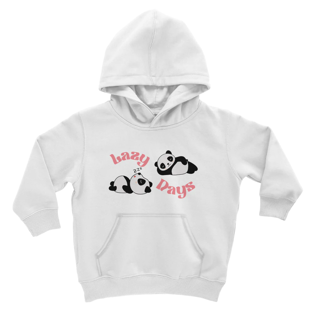 Girls 'Lazy Days' Panda Hoodie | 3 - 13 years